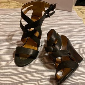 Cute comfy wedge sandals
